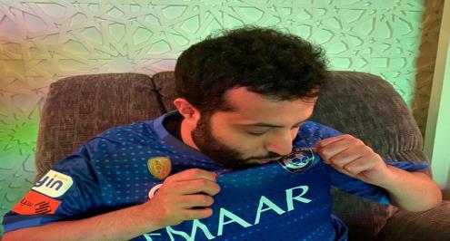 كيف احتفل تركي آل الشيخ وأبو تريكة وجمعة بتتويج الهلال؟